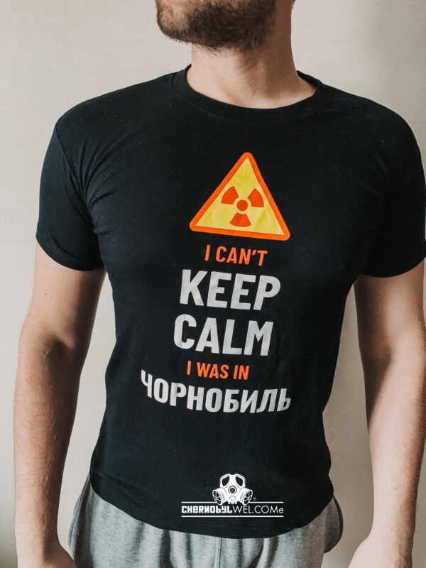 T-Shirt I Can't Keep Calm I was In Чорнобиль